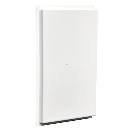 Allpoints Side Style Air Diverter White Fits 24 In X 24 In 8018545